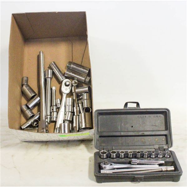 CRAFTSMAN SOCKET WRENCH SET 1/4" ASSORTED