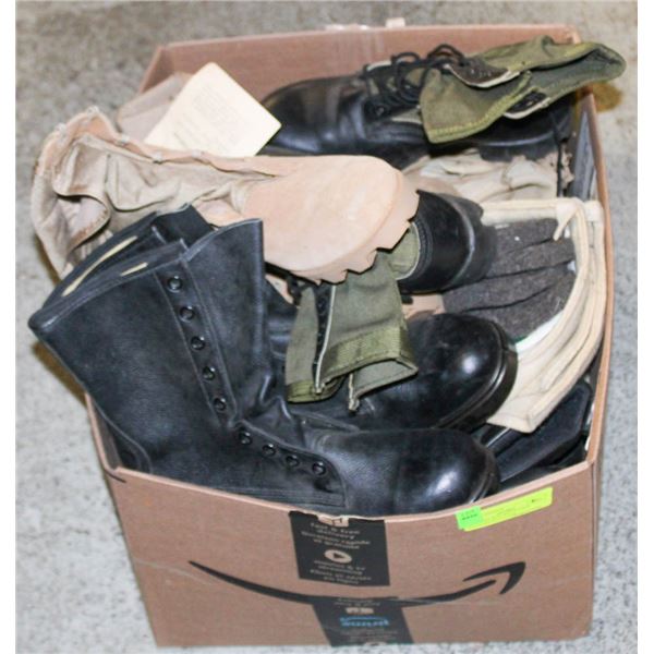 MILITARY HOT, WET & COLD WEATHER FOOTWEAR