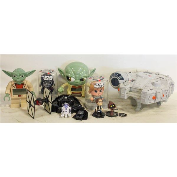 ASSORTED STAR WARS COLLECTIBLES