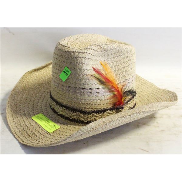 WESTERN HIGH CROWN RUGGED COWBOY HAT