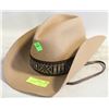 Image 1 : 7.1/2 SMITHBILT TAN COWBOY HAT CHIN STRAP