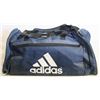 Image 1 : ADIDAS BLUE CANVAS DUFFLE BAG- 29"