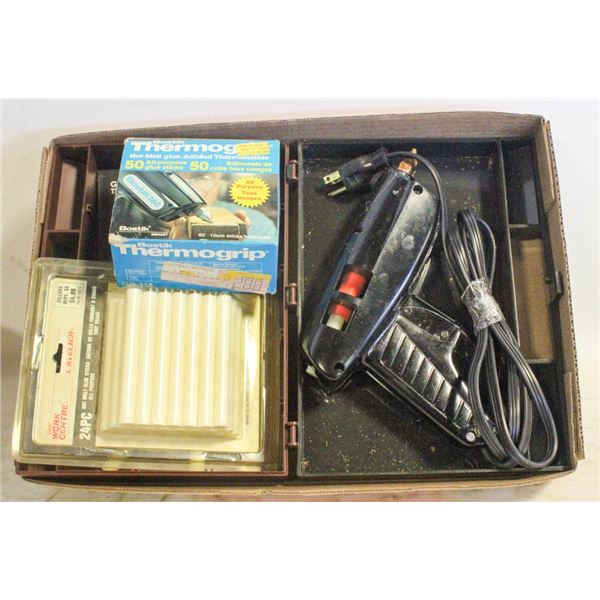 BOSTIK THERMOGRIP 260 GLUE GUN & GLUE STICKS