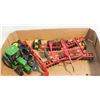 Image 1 : LOT OF DIECAST FARM IMPLEMENTS AND TRACTOR