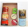 Image 1 : ANTIQUE/VINTAGE PIPE TOBACCO TINS- ASSORTED