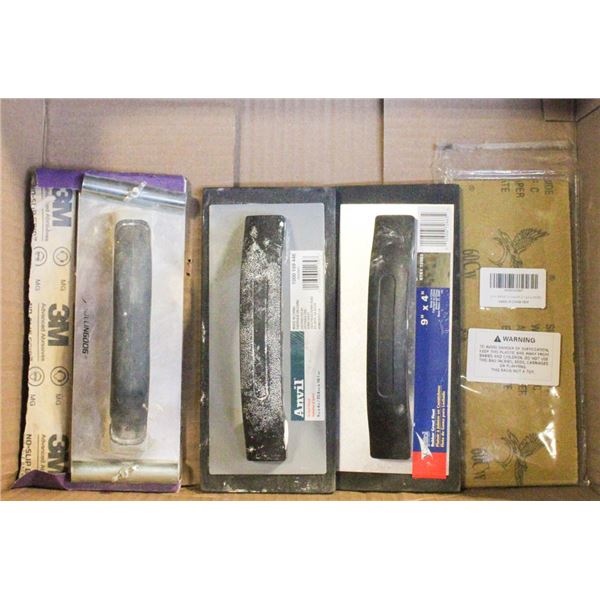 GROUTING/SANDING TOOLS WITH SAND PAPER