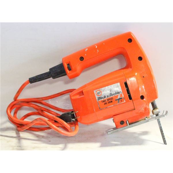 BLACK & DECKER 2 SPEED JIGSAW- 7530-04