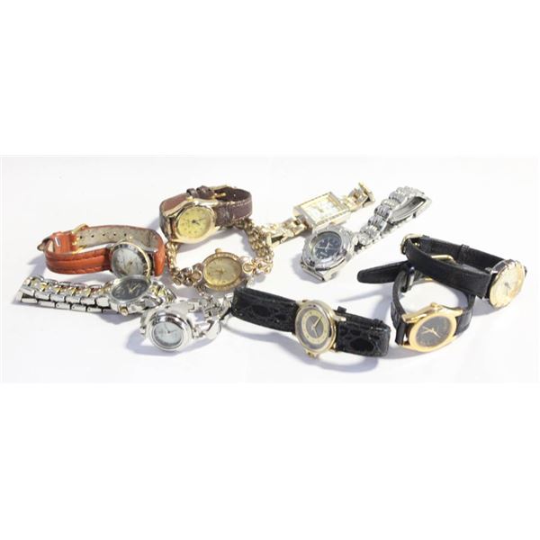 10 LADIES WATCHES