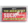 Image 1 : 25 YOU SUCK AT PARKING CARDS