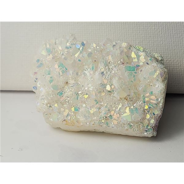 8)  NATURAL ANGEL AURA QUARTZ MINERAL