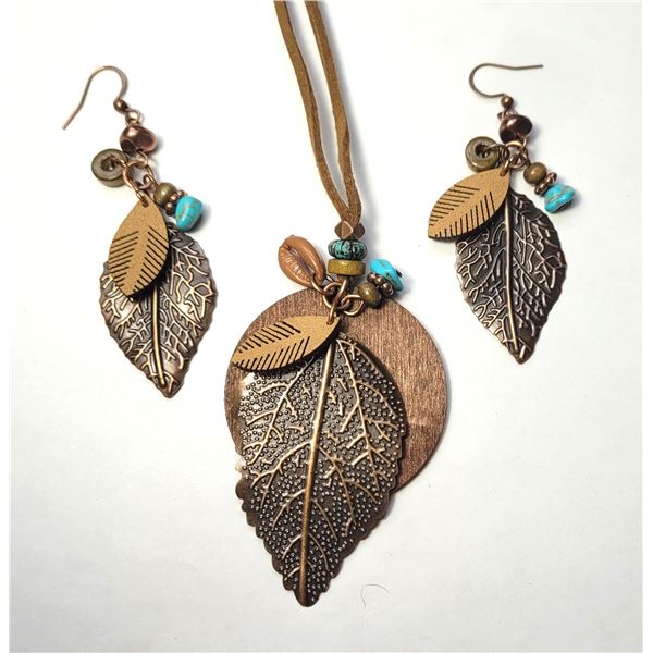 22)  ABORIGINAL INFLUENCE, BRONZE, COPPER