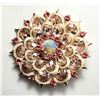 Image 1 : 13)  SHOWSTOPPER 2" DIAMETER GOLD TONE