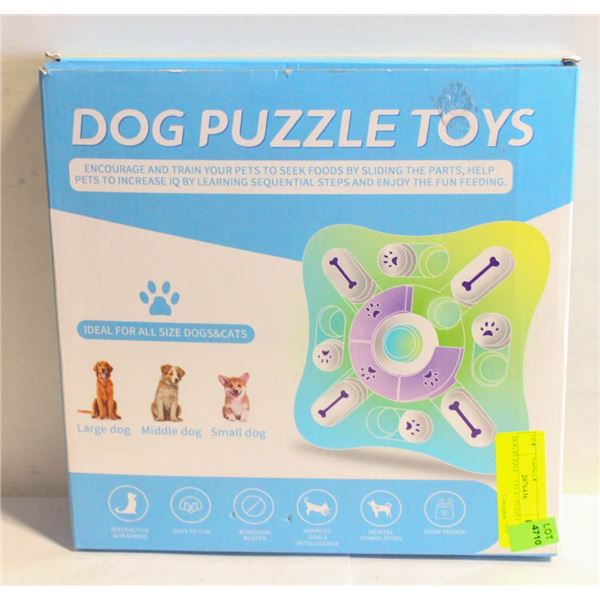 DOG PUZZLE + TREAT PUZZLE