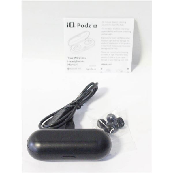 IQ PODZ BLUETOOTH EARPHONES