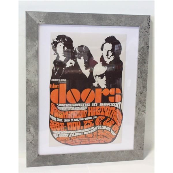 12.5"X15.5" THE DOORS CONCERT POSTER