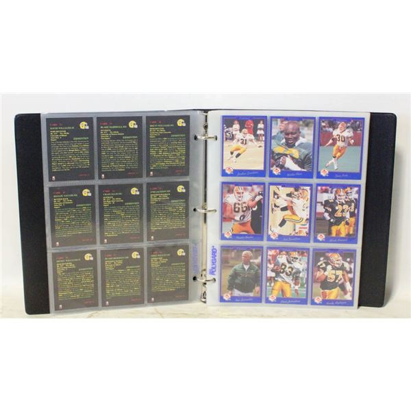 JOGO 1991 CFL COMPLETE SET OF FOOTBALL