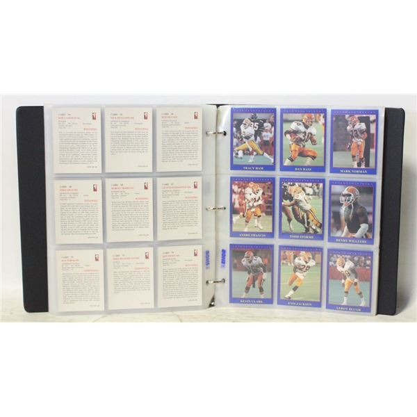 JOGO 1989-90 CFL COMPLETE SETS OF