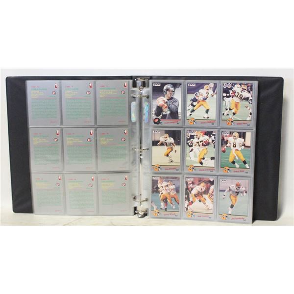 JOGO 1992 CFL COMPLETE SET OF FOOTBALL