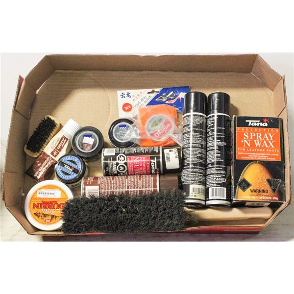 SHOE CARE KIT, TANA PRODUCTS + BRUSHES