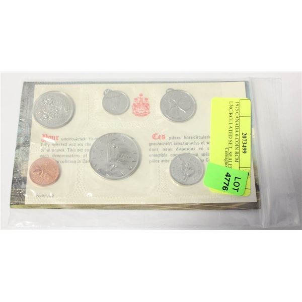 1975 CANADA 6 COIN RCM UNCIRCULATED SET, SEALED