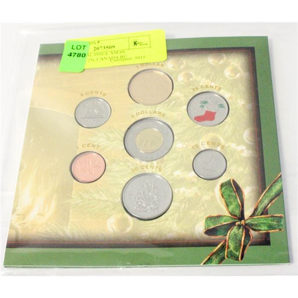 2005 SPECIAL ISSUE XMAS STOCKING 25c CANADA BU