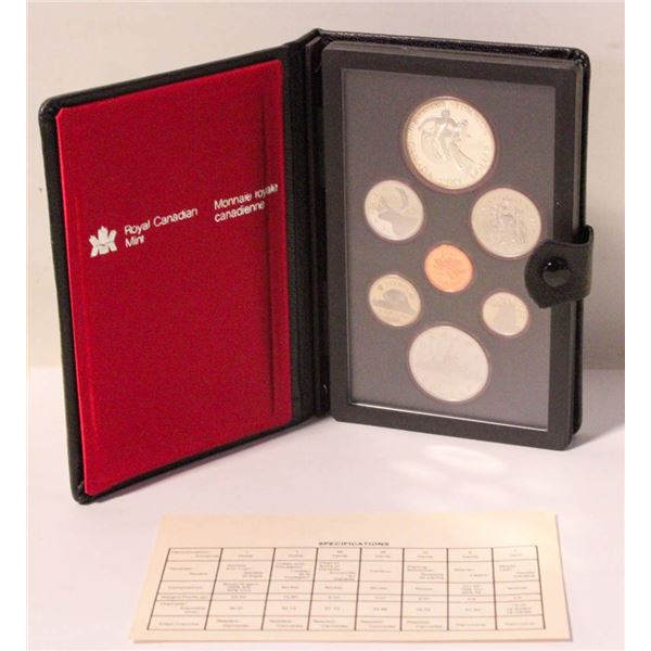 1983 CANADA SILVER DOUBLE DOLLAR RCM COIN SET