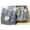 Image 1 : 6 BLUE SNAIL BABY RECEIVING BLANKETS