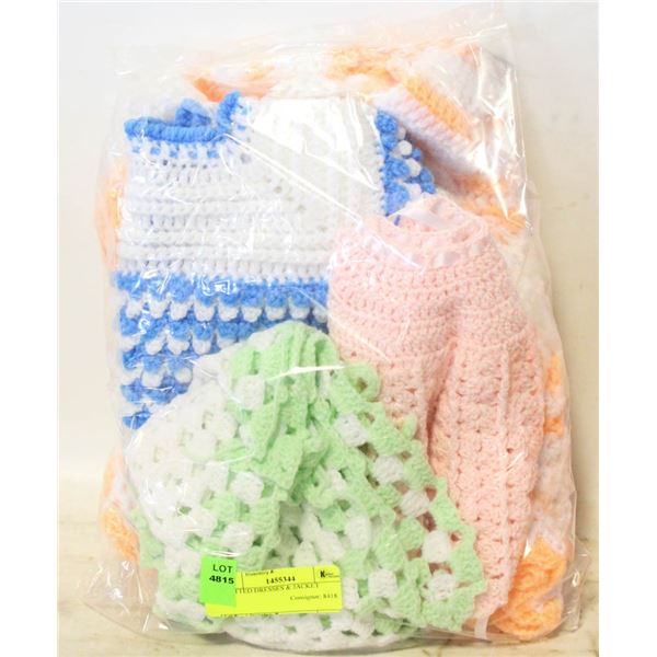 KNITTED DRESSES & JACKET