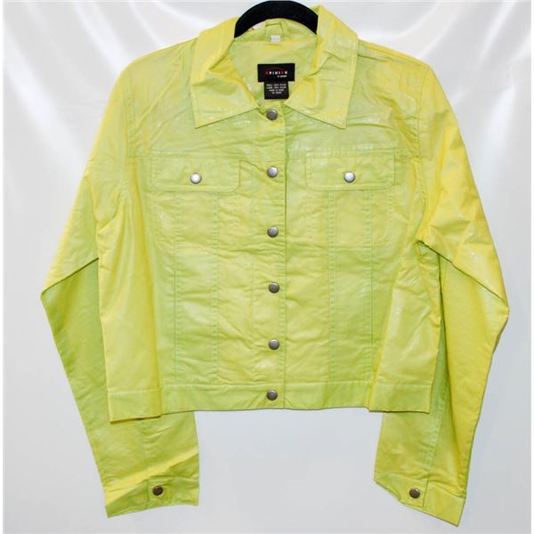 NEW GREEN RAIN COAT S/38