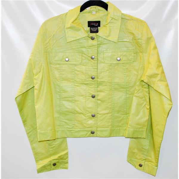 NEW GREEN RAIN COAT S/38