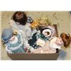 Image 1 : ESTATE COLLECTION OF PORCELAIN DOLLS ALL DIFFERENT
