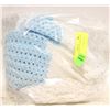 Image 1 : KNITTED 2 BABY JACKETS /BOOTIES /HAT