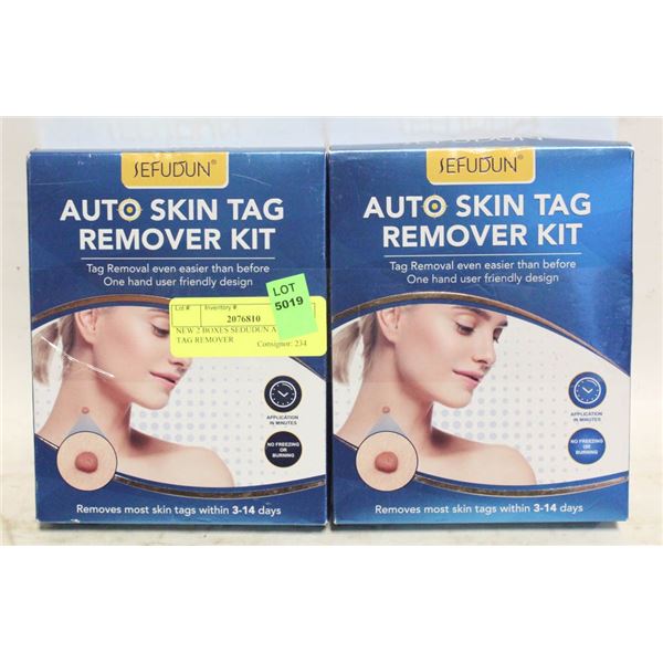 NEW 2 BOXES SEDUDUN AUTO SKIN TAG REMOVER