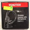 Image 1 : NEW VONZTECK WIRELESS V.50 HEADSET WITH