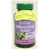 Image 1 : NEW SEALED 1,000MG BILBERRY FRUIT EXTRACT