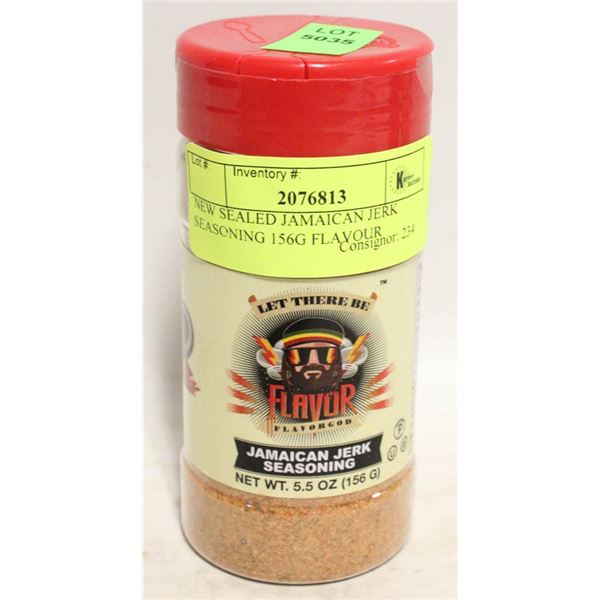 NEW SEALED JAMAICAN JERK SEASONING 156G FLAVOUR