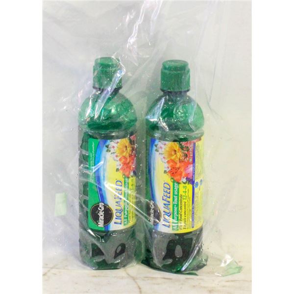 PAIR OF LIQUAFEED PLANT FOOD