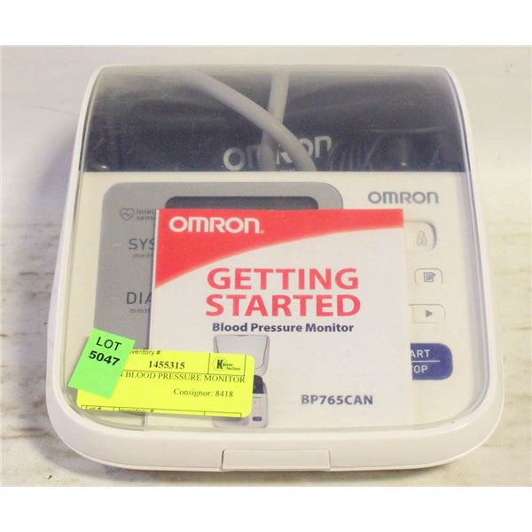 OMRON BLOOD PRESSURE MONITOR