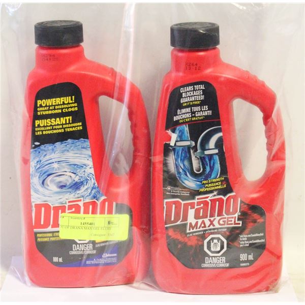 LOT OF DRANA MAX GEL FLUID
