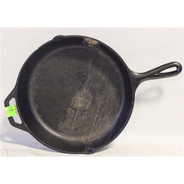 LARGE CAST IRON PAN
