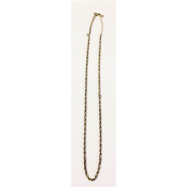 VINTAGE FAC GOLD TONED NECKLACE