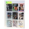 Image 1 : SHEET OF WAYNE GRETZKY CARDS