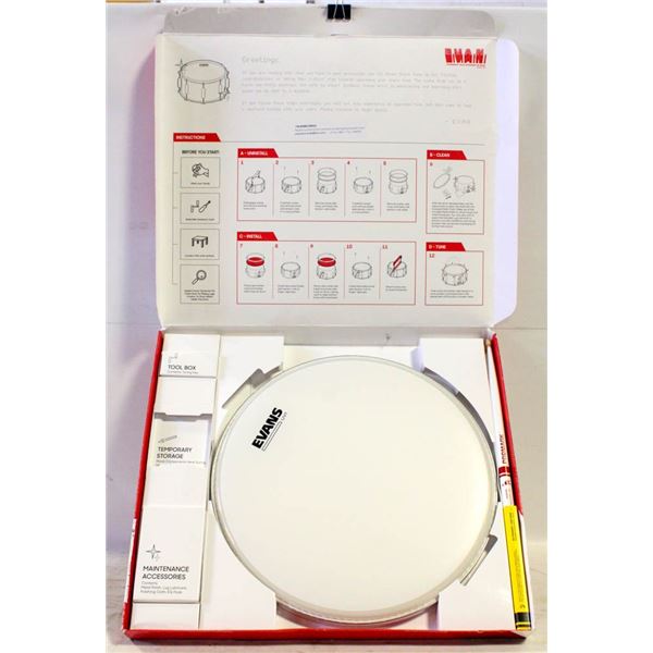 NEW EVANS INITIATE SNARE HEAT PERFORMANCE