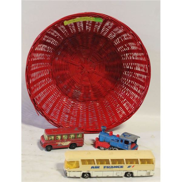 MAJORETTE NO 278 MADE IN FRANCE WESTERN TRAIN CAR