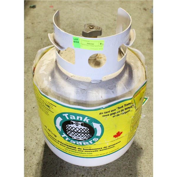 7.7KG  PROPANE TANK NOT FULL EXP 2031