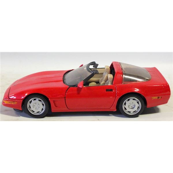 1937 CORVETTE MAISTO MODEL RED COUPE