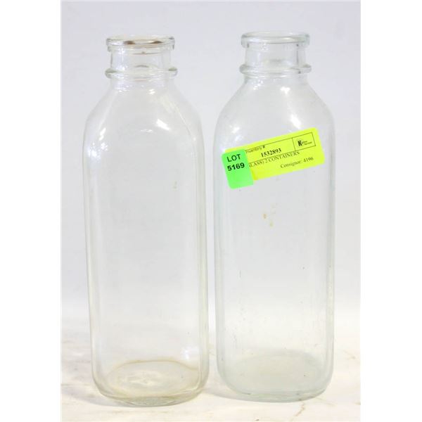MILK (GLASS) 2 CONTAINERS