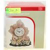 Image 1 : CORAL AND SEA SHELL CLOCK