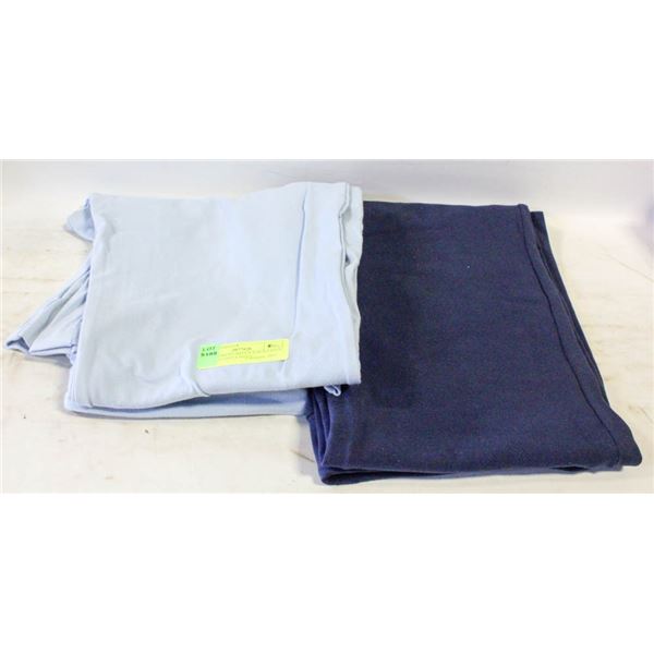 NEW WOMEN'S BELLA YOGA PANTS 1NAVY 1LTBLUE SIZE L