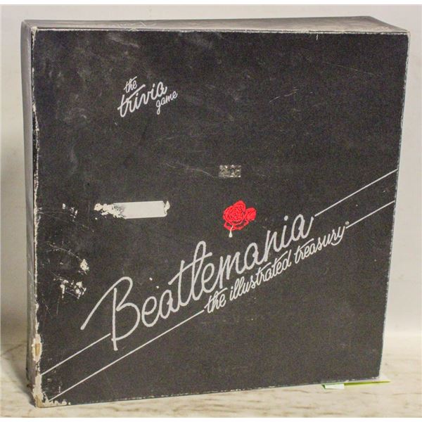 BEATLES TRIVIA GAME